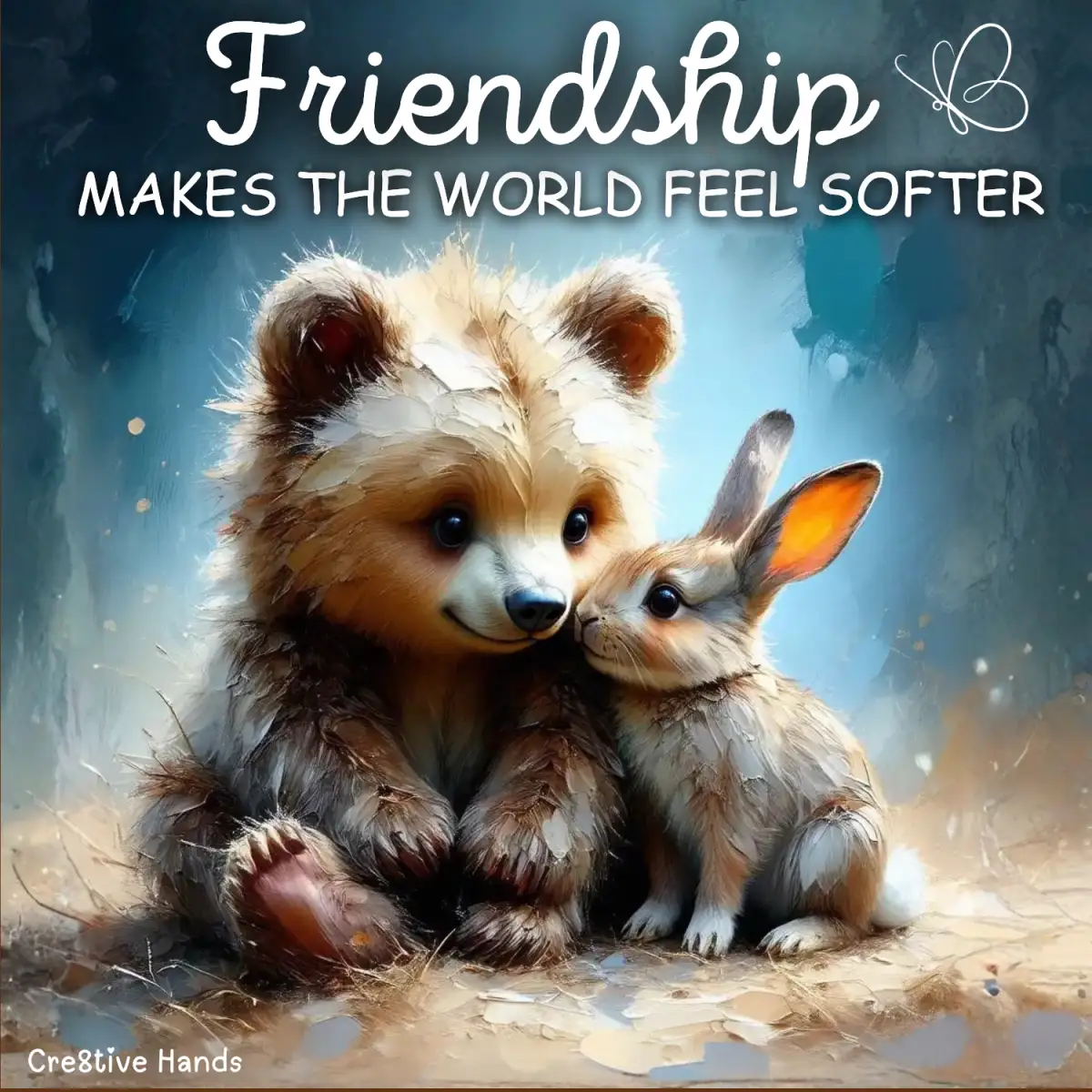 Postert of a Friendship Bear and Bunny — Preview